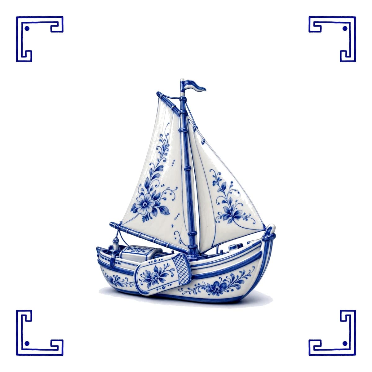 Botter – Delfts blauw tegeltje