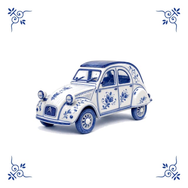 Citroën 2CV, Delfts blauw tegeltje